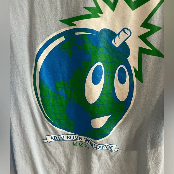 Adam bomb light blue shirt 2xl - Picture 2 of 4